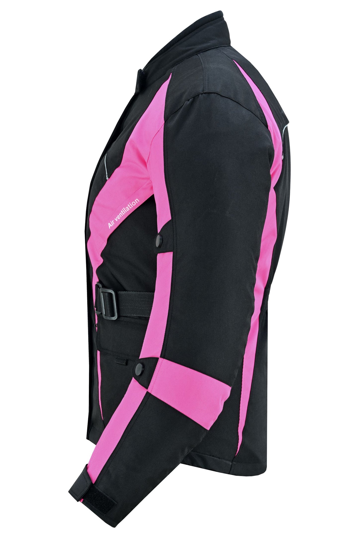 WARRIOR Gears NEW Ladies Motorcycle Textile Suit 600D Cordura Waterproof Breathable Ventilation CE Armour Removable Lining Womens Motorbike Bikers Protection Suit