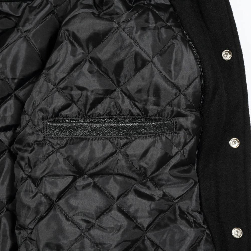 Warrior Gears Classic Varsity Jacket | University | Letterman Bomber Jacket with Hood - Warrior Gears